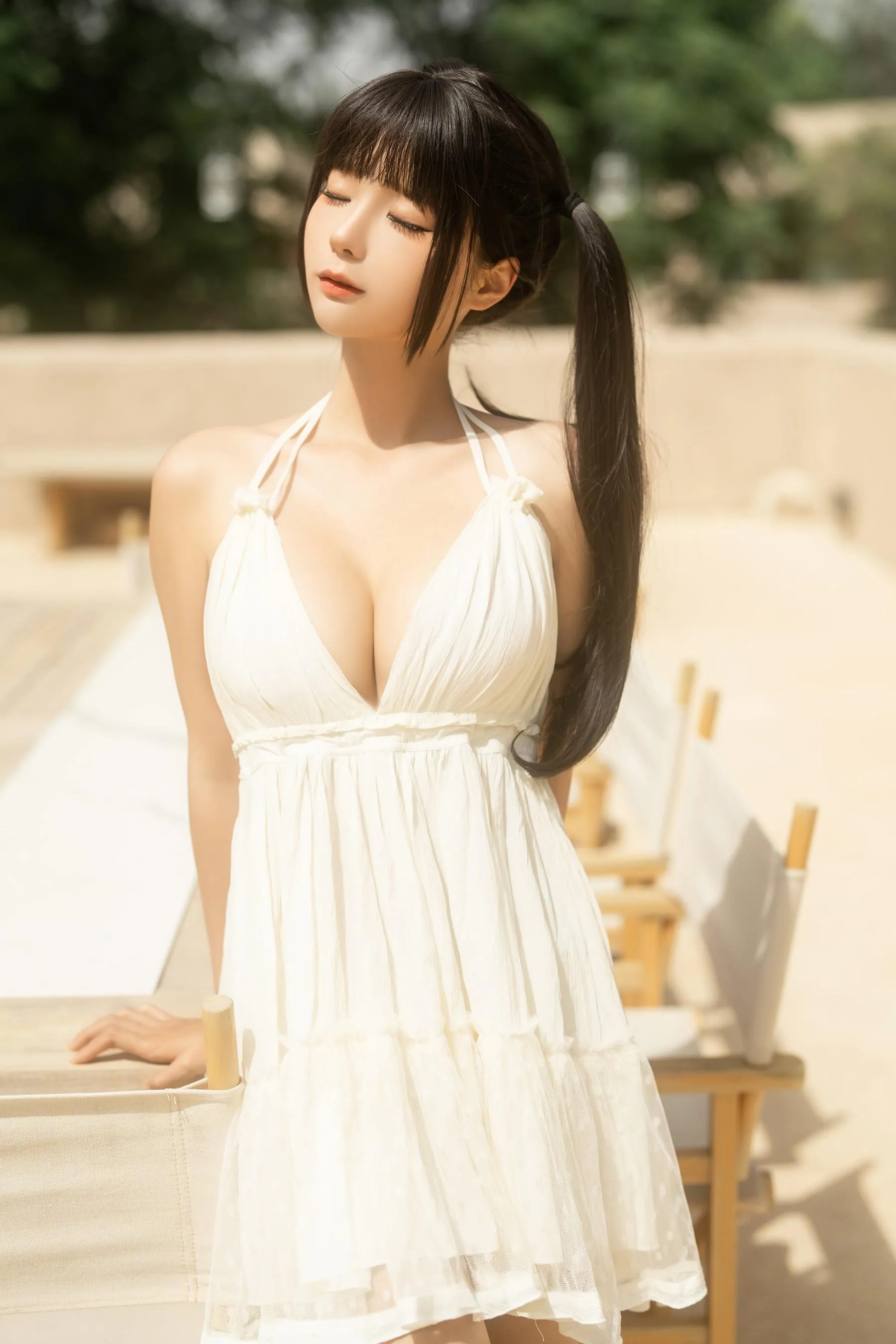 蠢沫沫 – NO.243 沙漠村庄 [13P]插图7